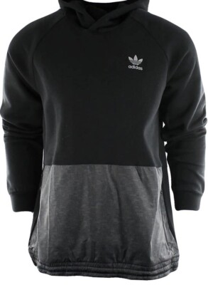 Adidas Herren Sport Luxe TB W 3stripes Hood , AY8099 ,  Schwarz , L , Neu