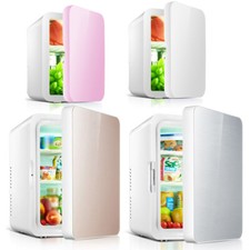 10L Mini Fridge 8L Small Table Top Cooler Warmer Food Drinks for Car Bedroom Bar