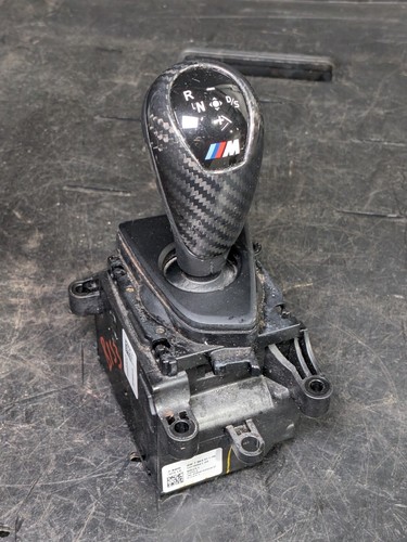 15-20 BMW F80 F83 M3 M4 CARBON FIBER OVERLAY DCT SHIFTER GEAR SELECTOR SWITCH