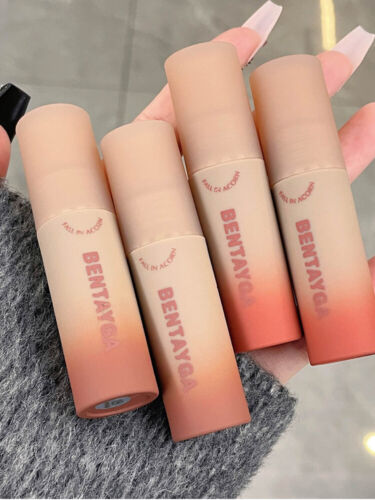 Lip Gloss Samt Matt Lippenstift Langhaltend Makeup Lippenstift Schlamm Kosmeti % - Picture 19 of 25