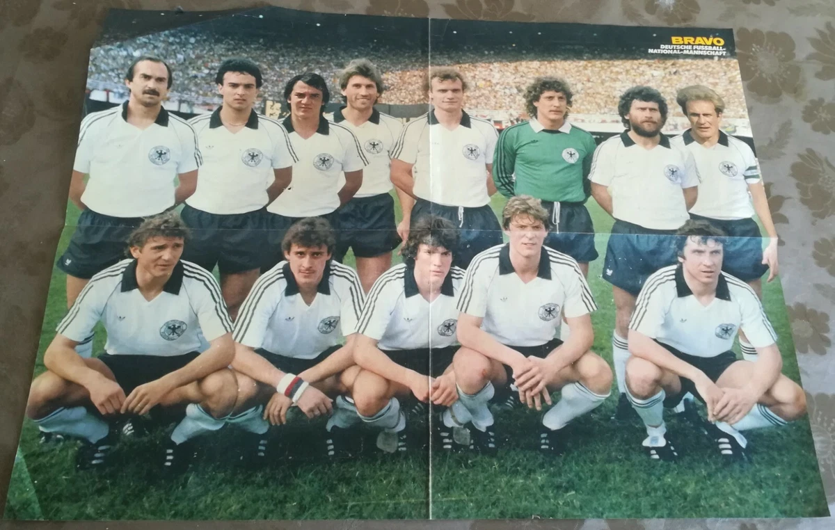 ♫ ROLLING STONES  XL Bravo Poster 80ziger + DFB Nationalmannschaft  ULTRA SELTEN