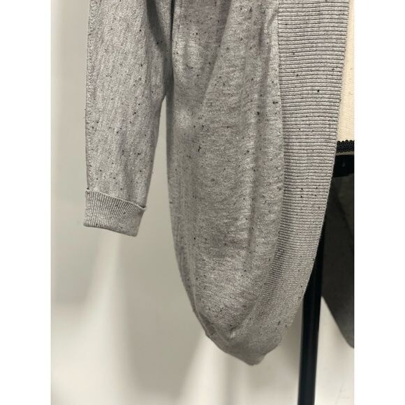 Solutions Open Front Long Sleeve Split Back Cardi… - image 6