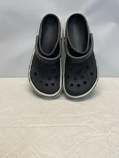 Crocs White Band Sz 10 Men 12 Women 