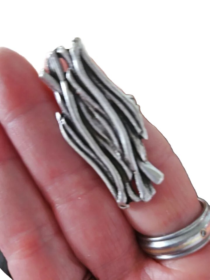Silver Ring, Statement Ring, Boho ring, Long ring… - image 8