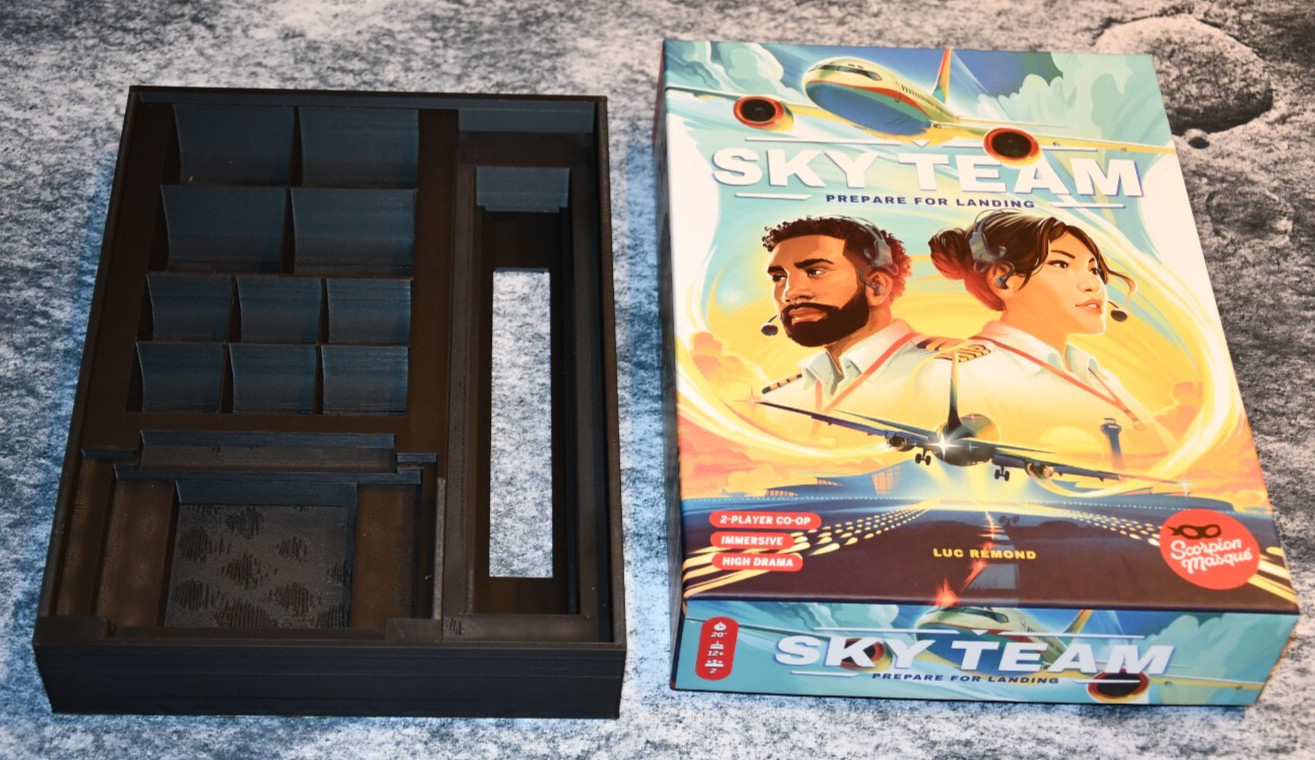 Sky Team - Board Game Box Insert Only (* No Game INcluded)