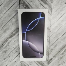 Apple iPhone 16 Pro Max Black Titanium 256GB - Empty Box ONLY