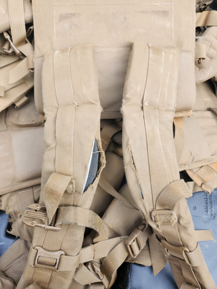 USMC FILBE Main Pack Shoulder Harness Assembly Coyote Tactical