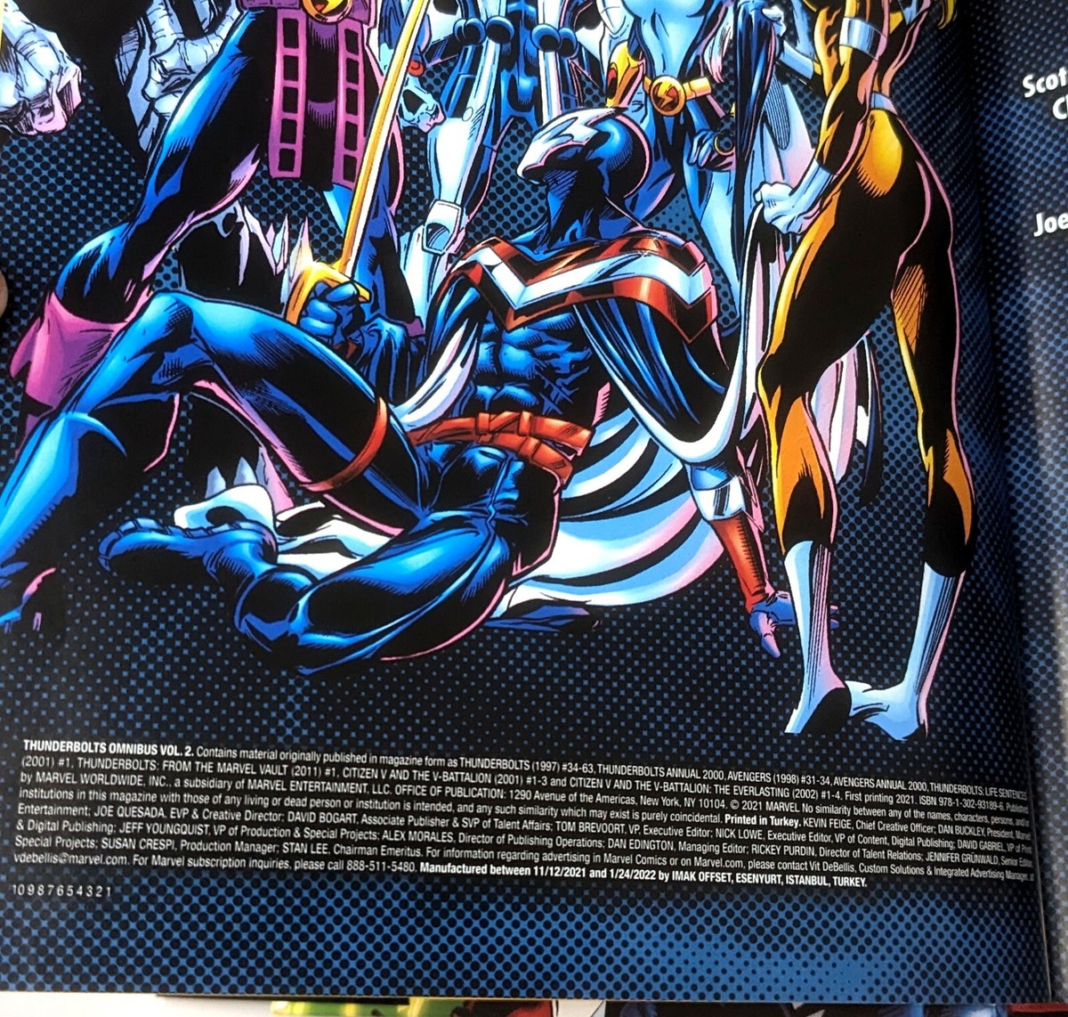 Thunderbolts Omnibus Vol. 2 by Fabian Nicieza NEW & SEALED MARVEL