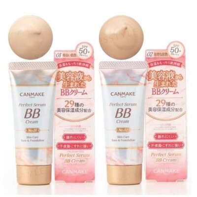 Canmake Tokyo Perfect Serum BB Cream 01 Light/02 Natural 30g