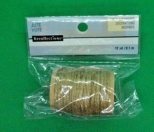 Recollections 323758 Jute on a Spool, Natural Color, 10 yds.