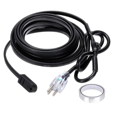 18FT Self-Regulating Water Pipe Heat Tape,5W/Ft 120V for Pipe Freeze