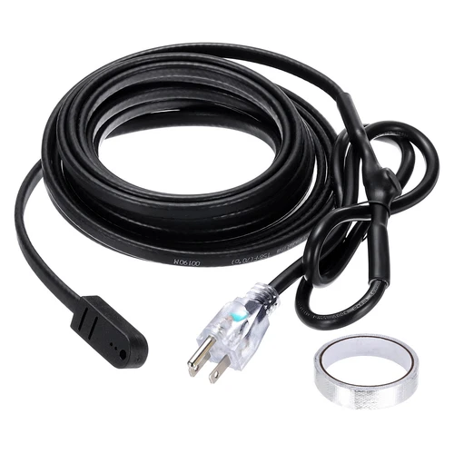 18FT Self-Regulating Water Pipe Heat Tape,5W/Ft 120V for Pipe Freeze