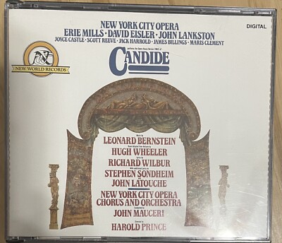 Candide New York City Opera Leonard Bernstein, Hugh Wheeler (2CD