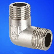 1pcs DN15 1/2'' 20mm male elbow connection pipe adapter coupler #E1