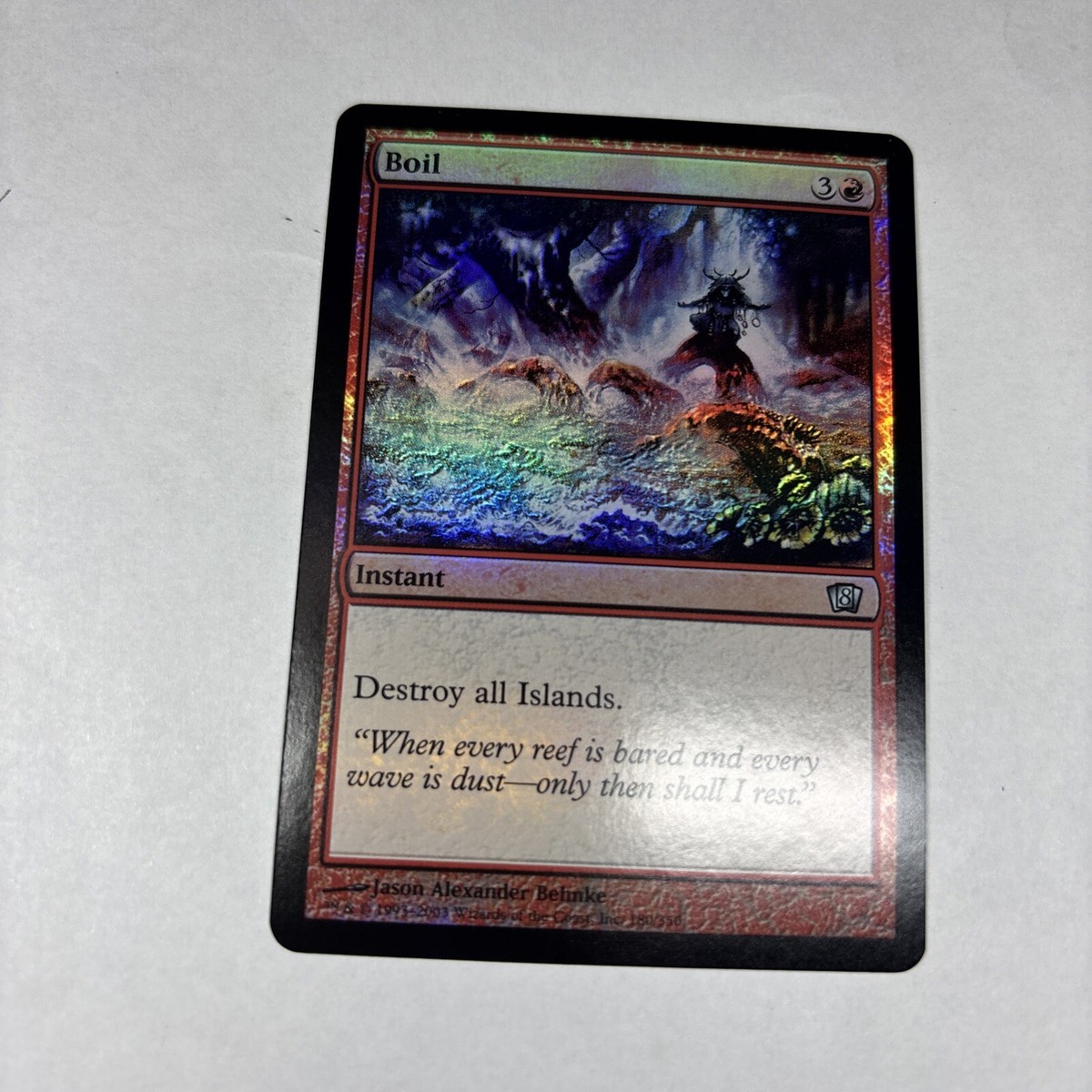 MTG Boil- 8th Edition- Uncommon- FOIL- NM | eBay