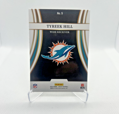 Tyreek Hill - 2024 Select Turbocharged Insert #5 - Miami Dolphins - Bild 2 von 2