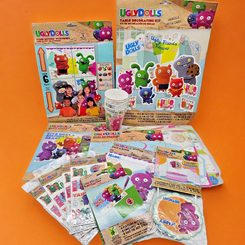 Ugly Doll Party Supplies Decorations New Jumbo Lot Birthday Kids Child Party Fun