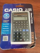 Casio Fx 260 Solar Ii Scientific Calculator Fx260solarii For Sale Online Ebay