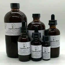Angelica Root Tincture/Extract- Digestive Support, Best Quality, Multiple Sizes