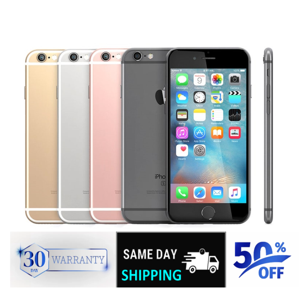 Apple iPhone 6s Plus 16GB/64GB - Silver/Gold/Gray - Unlocked