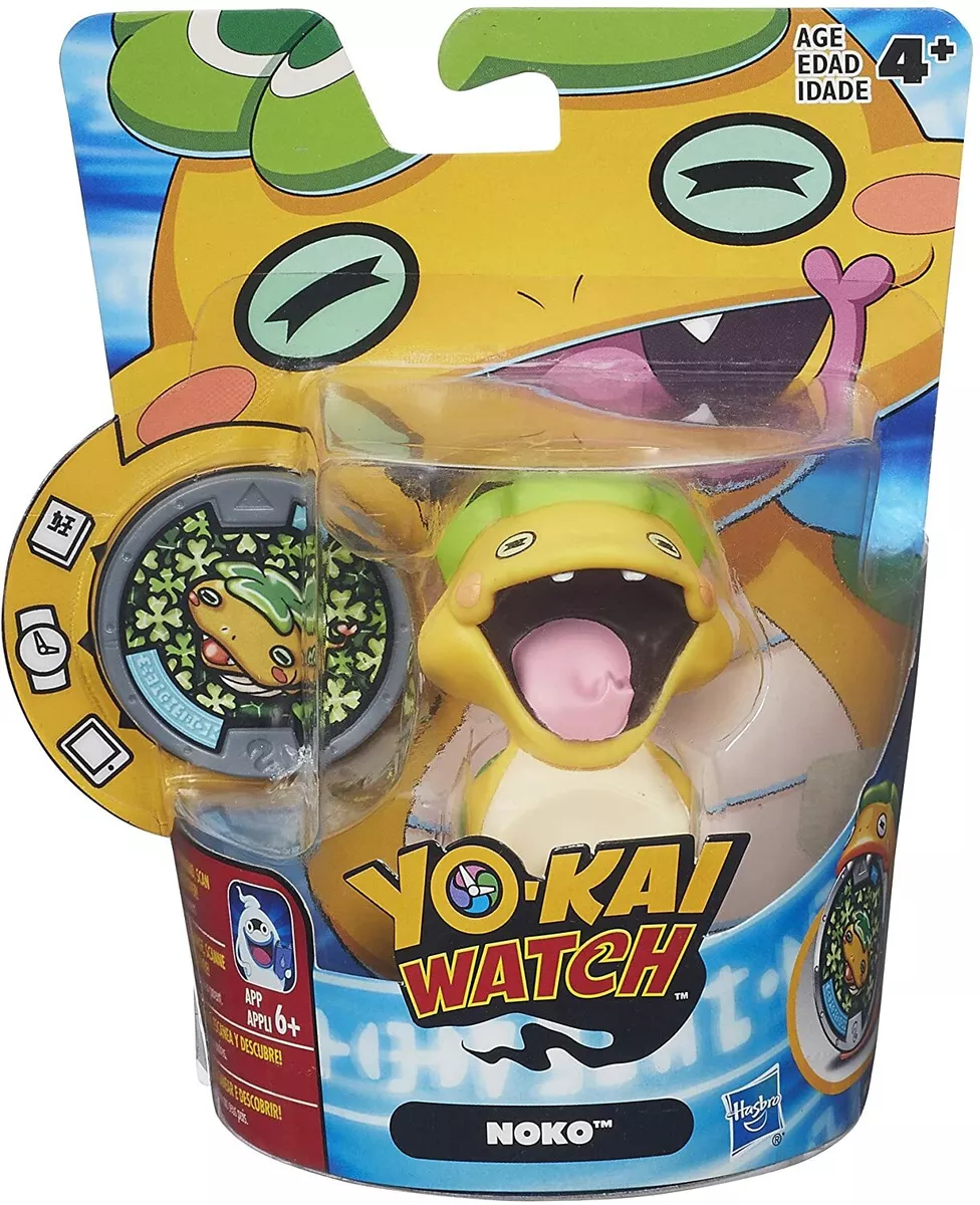 New Hasbro YO-KAI WATCH Medal Moments Figures & Medals ~ NOKO