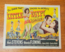VINTAGE 1951 " Little Egypt "  MOVIE LOBBY CARD 11 X 14 Stevens Fleming