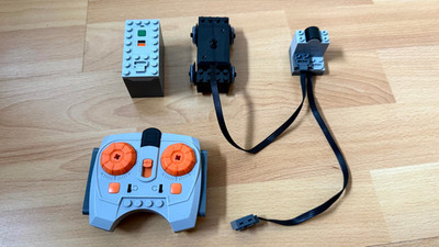 Infrarot City Zug RC IR Fernsteuerung Power Functions SET komplett wie 8879 8884