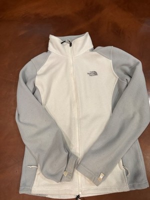 womens north face full zip fleece jacket