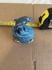 Beautiful Regency Fine Arts Dolphin Trinket