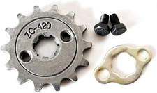 420 14Tooth 17Mm Front Engine Sprocket for 70 90 110 125 140Cc ATV Dirt Bike