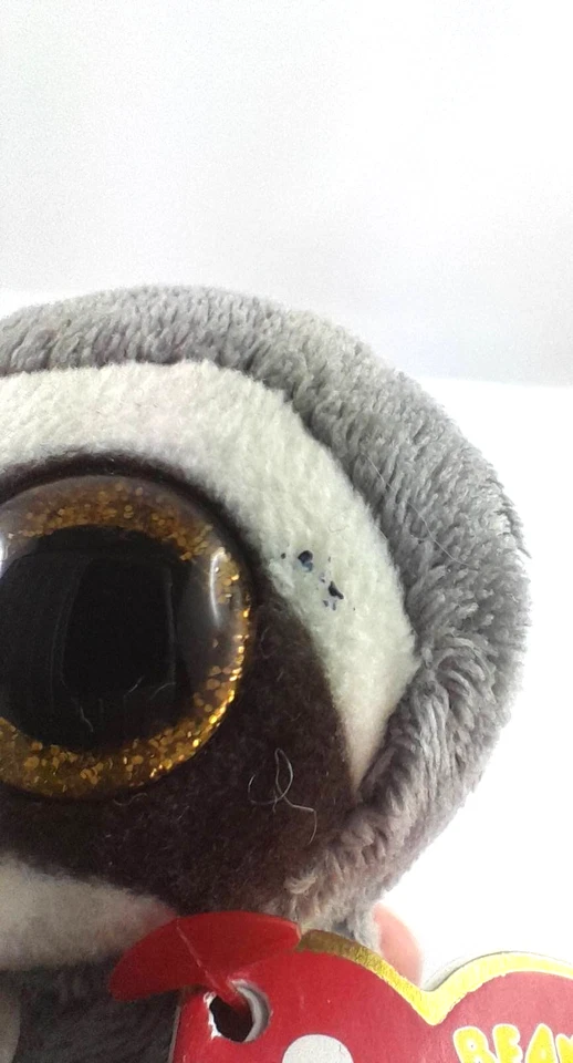 Ty Boos Plüschtier Faultier Dangler Schlüsselanhänger aus Sammlung 2018 Herz Tag - Bild 3 von 4