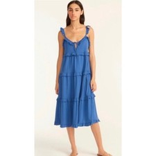 NWT J. Crew Tiered Keyhole Midi Dress