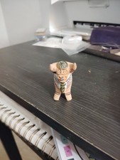 Vintage Handmade Peru Torito De Pucara Bull C...