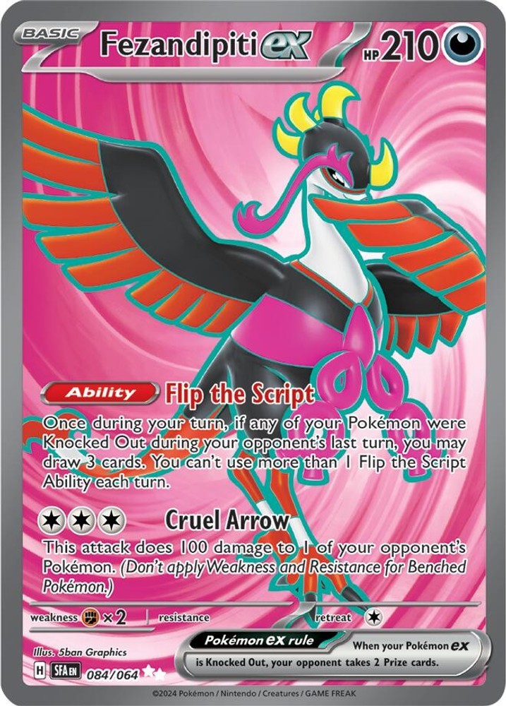 Pokemon Fezandipiti ex [SFA - 084/064]