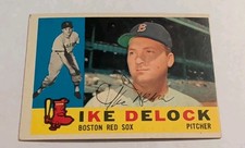 1960 Topps - Ike Delock #336 Autograph EXC+ 🔥🔥
