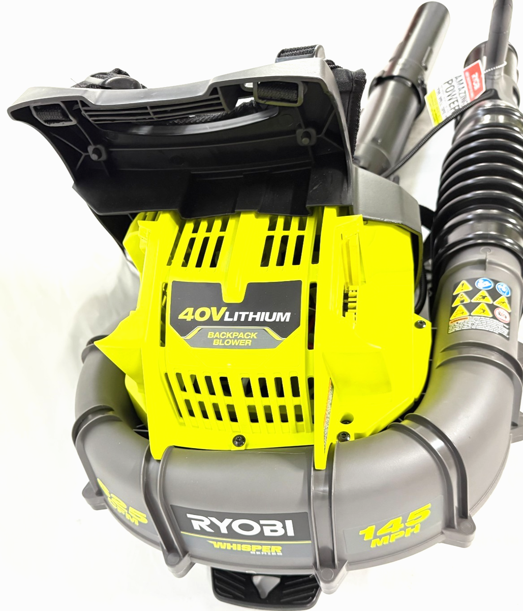 RYOBI RY40404VNM 145MPH 40V Li-Ion Cordless Backpack Blower