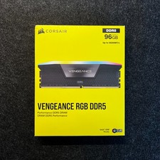 Corsair Vengeance RGB DDR5 RAM 96GB (4x24GB) ...