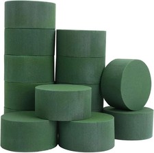Round Floral Foam,Wet Florist Foam Block Flower Arrangement Supplies for