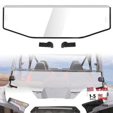 Half Windshield for RZR XP 1000/ XP4 1000 2024, Clear Front Half Windscreen