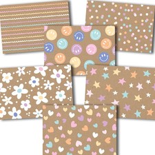 54 Blank Cards and Envelopes 3.5x5 - Assorted Greeting Card Blank Inside, Not...