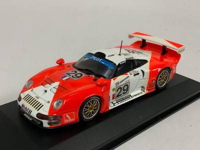 1/43 限定品 ミニチャンプス Porsche 911 GT1 Street 1/43 Minichamps Porsche 911 GT1 1997 24 Hours of LeMans #29 430