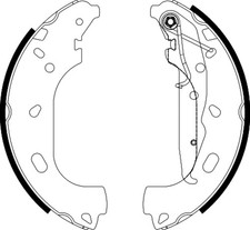 Bremsbackensatz TEXTAR 91060101 für OPEL ASTRA Caravan A04 GTC L70 TwinTop L48