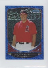2013 Bowman Cream of the Crop Chrome Mini Refractor Blue Wave /250 CJ Cron 0q3