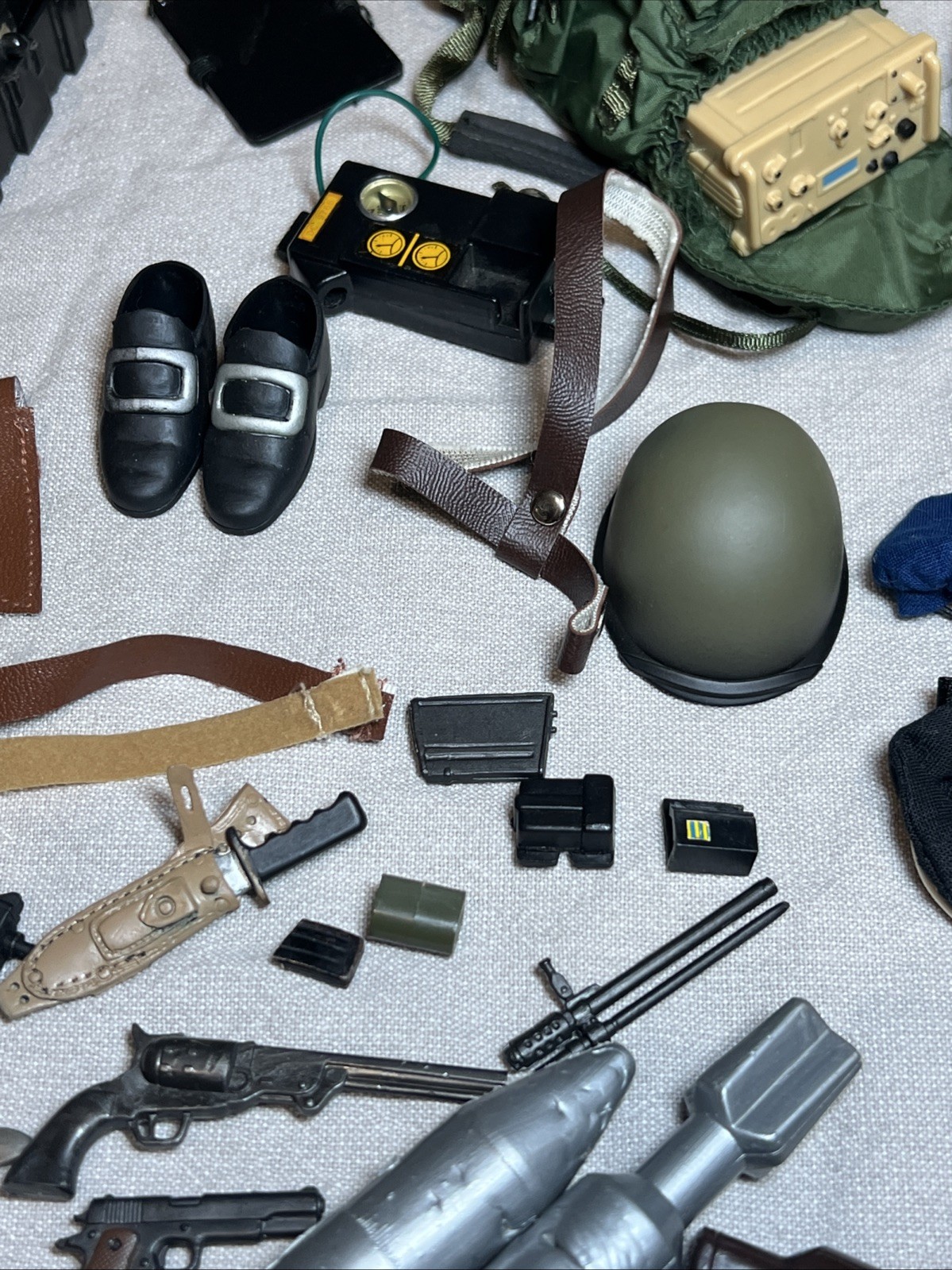 Large Lot GI JOE Weapons And Accessories & More 1960s Mixed Lot