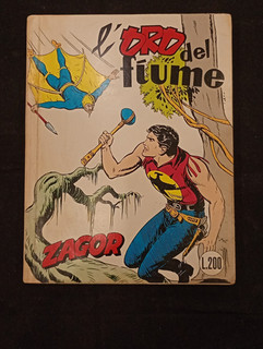 LOTTO N.20 ZAGOR ZENITH GIGANTE N.54 SPILLATO L'ORO DEL FIUME MOLTO RARO