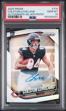 2025 Panini Prizm - Rookies Colston Loveland #319 Silver Prizm Auto ***PSA 10***