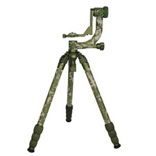 Sirui CT-3204 +CH-20 Carbonfaser-Outdoor-Stativ in Tarnfarbe mit Kardan-Kopf