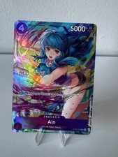 ST05-002 Ain : Common Alternative Art Foil English One Piece TCG Card : Premium 