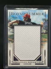 2025 Panini Boys of Summer Jumbo Prospect Materials Braylon Doughty #JPM-BD /99