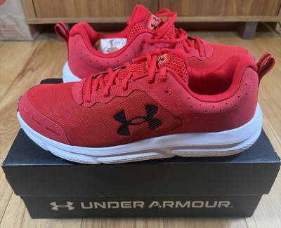 Under Armour Charged Assert 10 Mens 11.5 Shoes Red Hiking Running Low New In Box